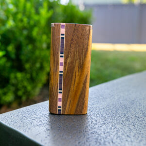 TT-13 Large Teak Inlay Slider Dugout