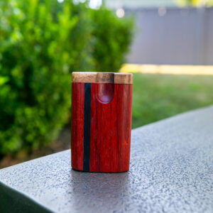 TT-16s Sm Vermillion w/ Ebony Inlay Swivel Dugout